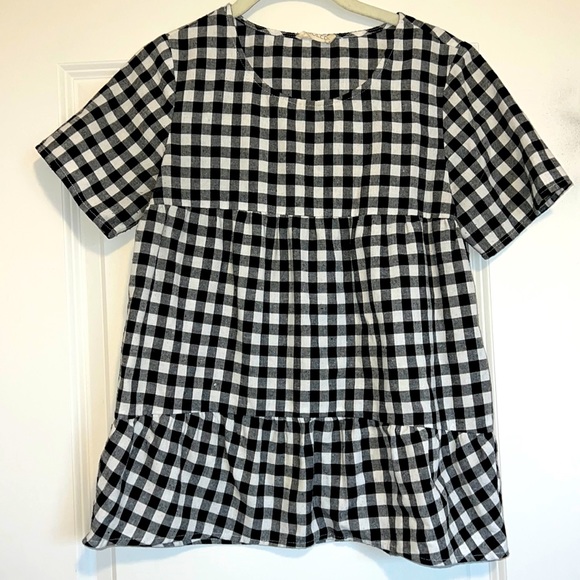 Roolee Tops - Plaid Top▪️▫️▪️